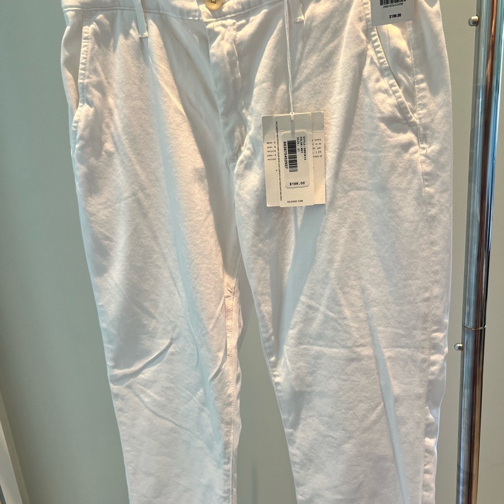 NEW Ag Adriano Goldschmied White Pants